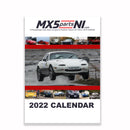 MX5 Parts NI 2022 Customer Calendar