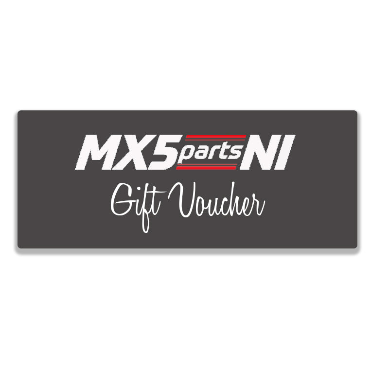 MX5 Parts NI Gift Voucher / E-Voucher